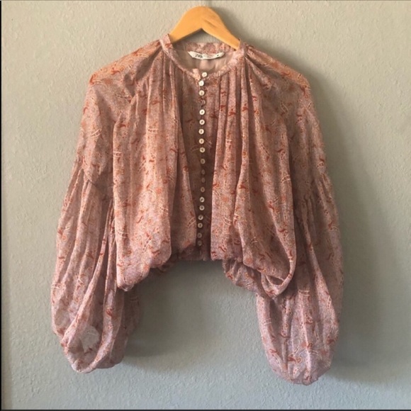 Zara Paisley Top‎ - Picture 4 of 13